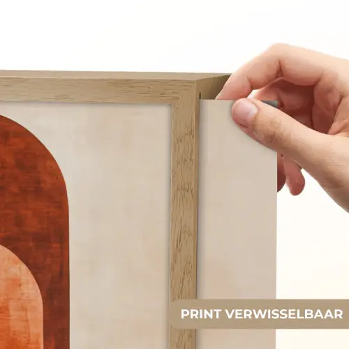 Illustratie - Abstract - Vormen - Rood Light Box met batterij (Wandlamp) middel -USP_websiteprintNL