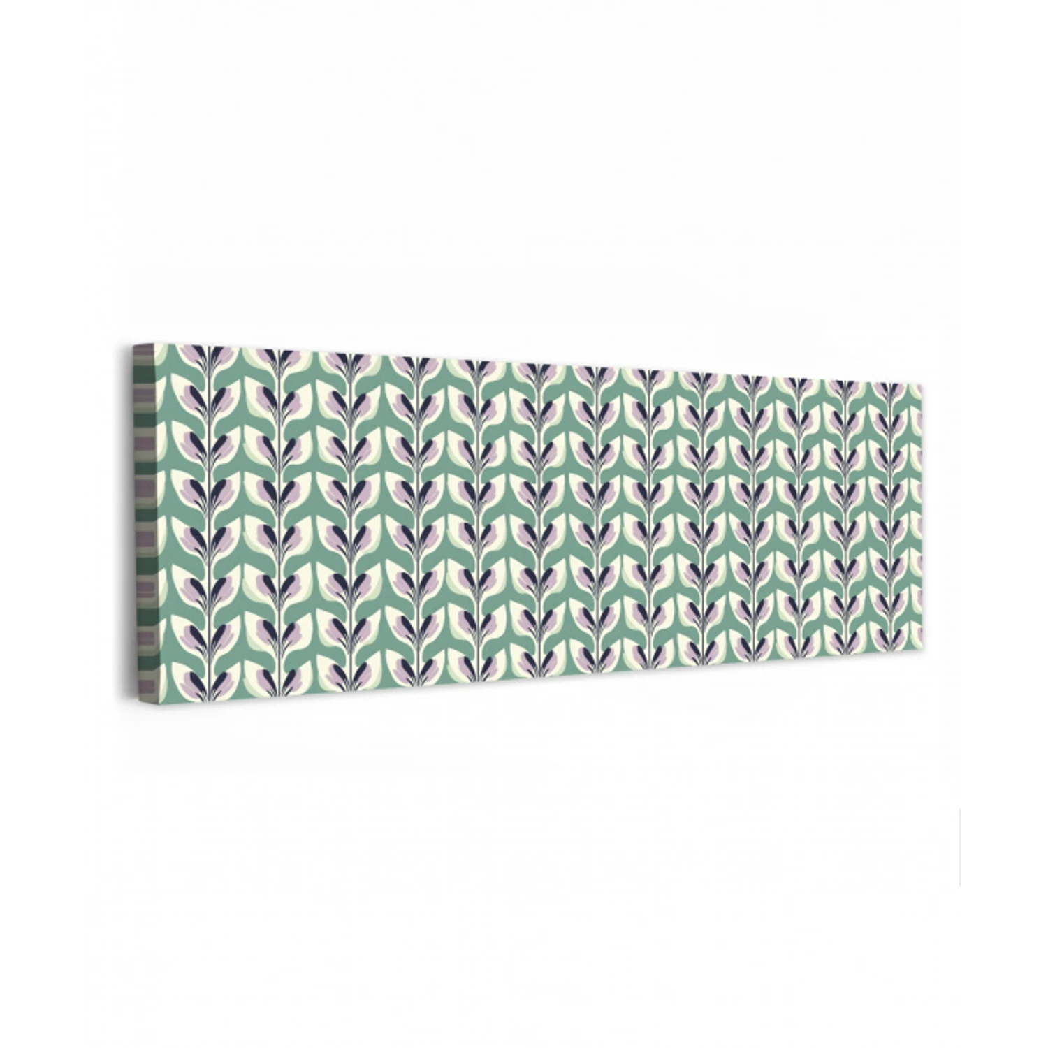 Retro - Modern - Groen canvas 2cm klein 828 -z3d
