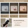 Mand - Eieren - Roze Light Box met batterij (Wandlamp) middel -USP_lichtkleurNL