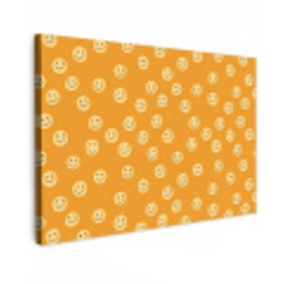 Smileys - Retro - Heel Tuinposter op houten frame 2 cm dik klein 845 -3d