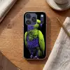 Papegaai - Veren - Opvallend - Groen Telefoonhoesje iPhone 17 Pro klein -sfeer1