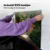 Doorkijk - Tropisch - Bloemen - Natuur Inductie beschemer met haakjes middel -ky-ophangen-nl