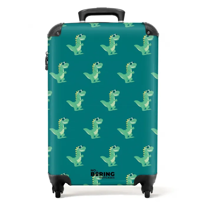 Tyranosaurus specs Koffer - NBS - Handbagage middel -productfoto_recht
