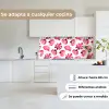 Bloemen - Roze - Patroon keuken achterwand 2 middel 871 -sfeer4_ES