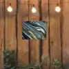 Marmer - Goud - Blauw - Glitter - Marmerlook - Abstract tuinposter los doek klein -sfeer1