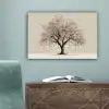 Lichtboom - Winter - Kerst - Meerkleurig canvas 2cm klein -sfeer4