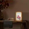 Auto - Rood - Cadeaus - Winter - Sneeuw - Kerst Light Box met kabel (Tafellamp) klein -sfeer4