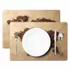 Wereldkaart - Zandkleur - Koffiebonen Placemat vinyl groot -zzsfeer2_Kitchenyeah-website