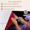 Kwal - Doorzichtig - Roze - Tentakels keuken achterwand spatscherm klein -spatscherm_NL