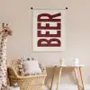 Japandi - Beer - Red - Retro Wandkleed katoen klein -wsfeer5_kind