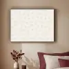 Valentijn - Hart - Wit - Zwart Textielframe zwart klein 947 -sfeer1