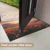 Landschap - Zonsondergang - Bloemenveld Deurmat klein -USP_NL