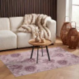 Reliëf - Pioenrozen - Roze Vloerkleed Rechthoek klein 1091 -atmosphere_sfeer2_global
