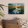 Beekje - Landschap - Margriet canvas 2cm klein -sfeer1