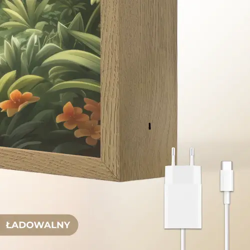 Olifant - Tijger - Bos - Jungle Light Box met batterij (Wandlamp kind) middel -USP_websiteoplaadbaarNL