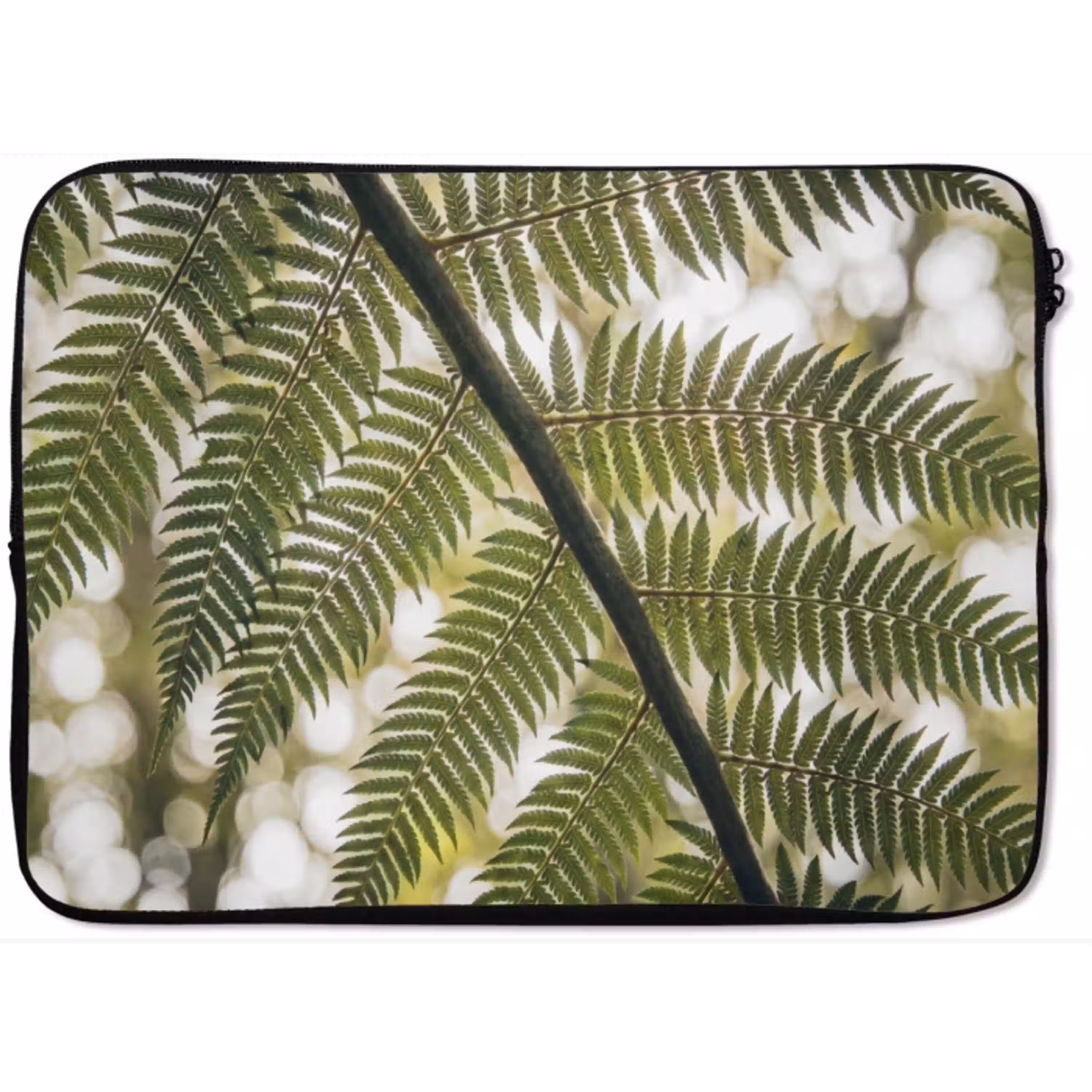 Plant - Blad - Natuur - Groen - Detail laptophoes neopreen klein -zkaufland3dotto