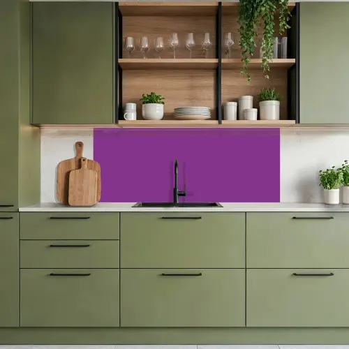 Paars - Kleuren - Effen keuken achterwand 2 middel 871 -sfeer3