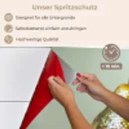 Fruit - Disco - Art - Glitter keuken achterwand spatscherm klein -spatscherm_DE