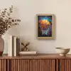Graffiti - Basketbal - Sport - Zwart - Street art Light Box met kabel (Tafellamp) klein -sfeer2