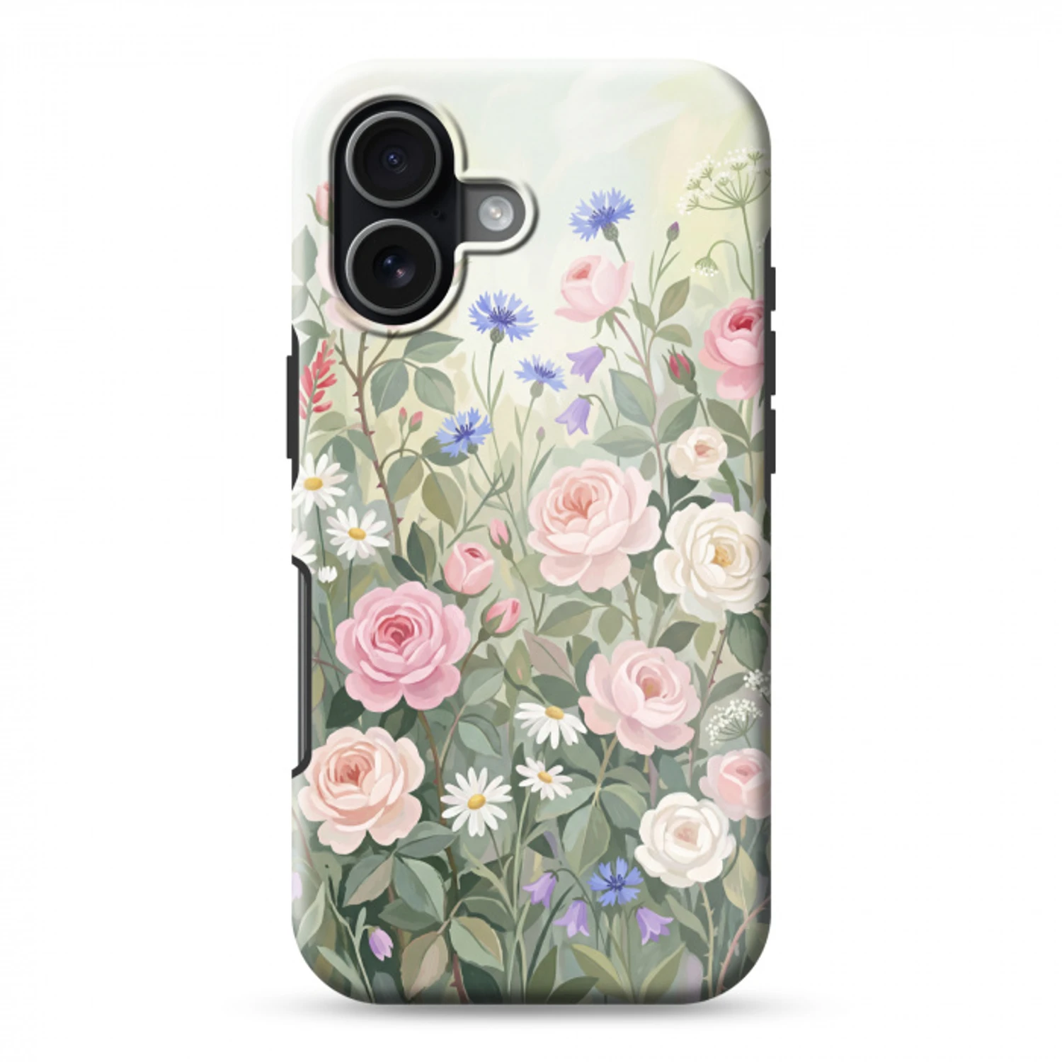 Bloemen - Tuin - Natuur - Kleurrijk Toughcase MagSafe Apple iPhone 17 klein -3d