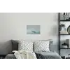 Bloesems - Minimalistisch - Wateroppervlak - Boot Muursticker klein -slaapkamer