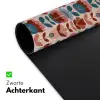 Vintage - Motief - Kleurrijk Muismat XXL klein 681 -sfeer2