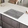 Beton - Patroon - Antiek Inductie beschermer vinyl 3mm klein 276 -sfeer8