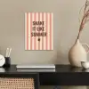 Zomer - Quote - Strepen poster papier klein -sfeer1