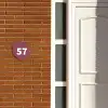 Donker oudroze - Traditioneel Naambord Organisch middel -sfeer3