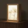 Droogbloemen - Beige - Planten - Wit Light Box met kabel (Tafellamp) klein -z3d_website