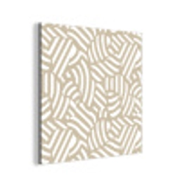 Abstract - Modern - Beige aluminium wit klein 46 -3d