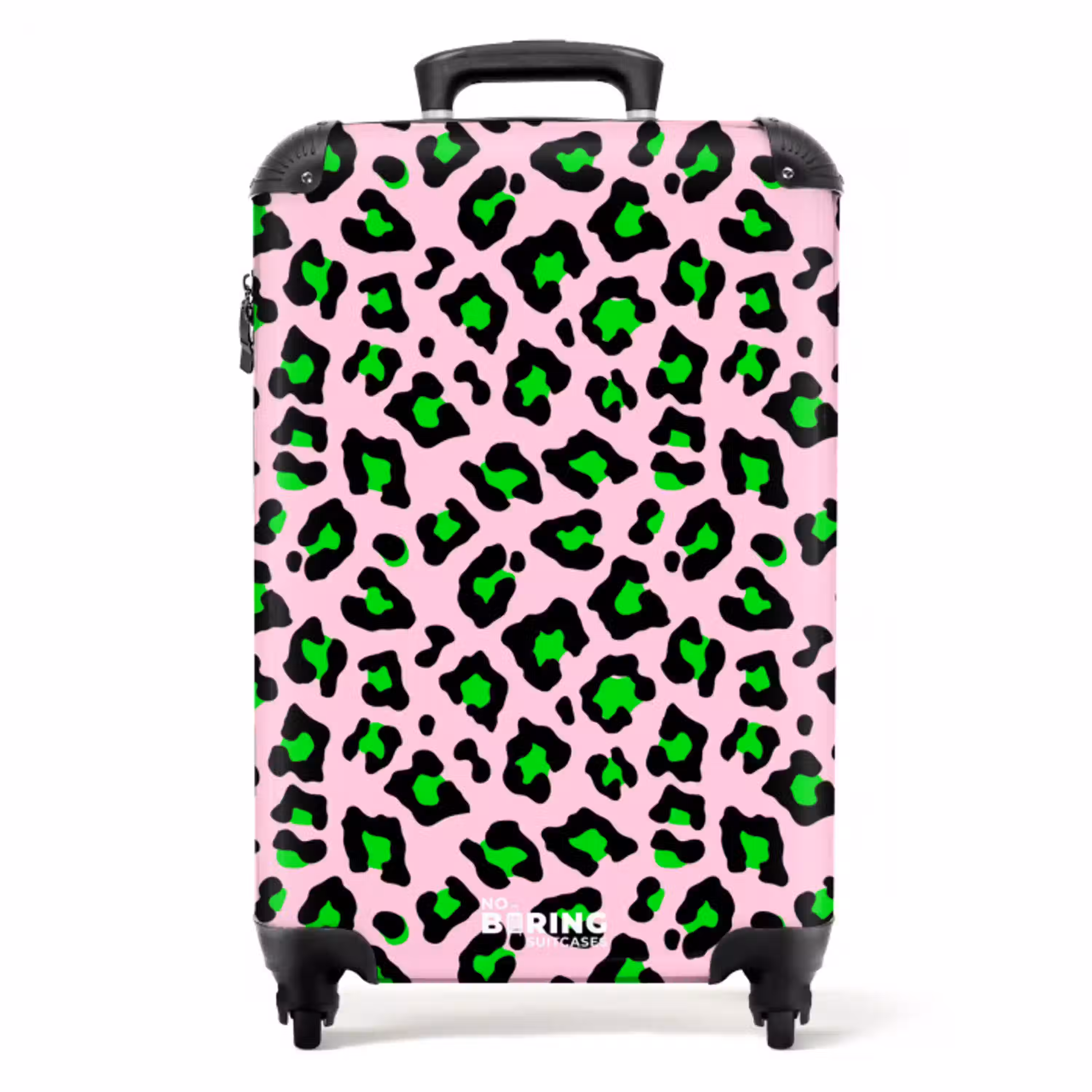 Neon pantermotief NBS - Handbagage koffer - Volwassenen Unisex middel -productfoto_recht