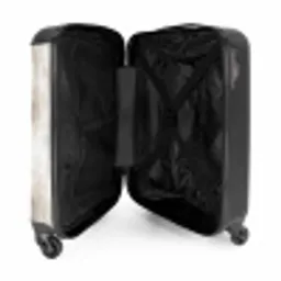 Organisch - Patroon - Gemêleerd NBS - Handbagage koffer - Volwassenen Unisex middel -binnenkant