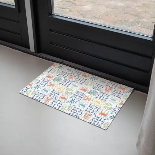 Zee - Sfeer - Mozaïek - Multi Deurmat klein 898 -sfeer2