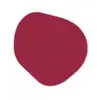 Bruin - Rood - Kleur Wandcirkel Organisch Forex 3mm klein 629 -3d