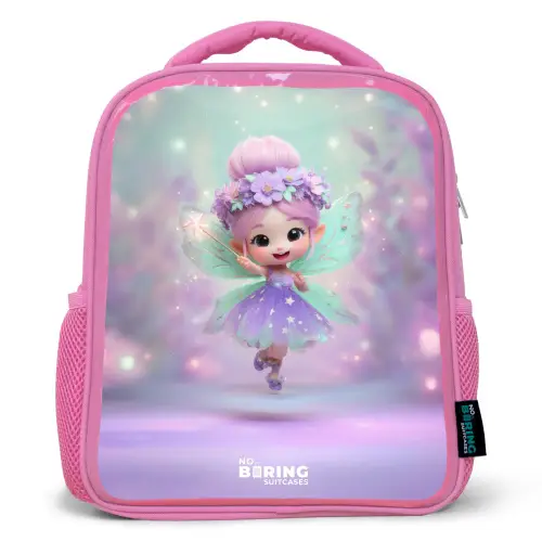 Elf - Tover - Magisch Kinderrugzak - Roze middel -3d