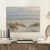 Zandstrand - Bewolkt - Duinen PET vilt klein -sfeer1