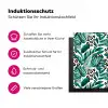 Dierenprint - Panter - Bladeren - Tropisch - Jungle Inductie beschermer vinyl 3mm klein -zzzzzzz-lf-ups