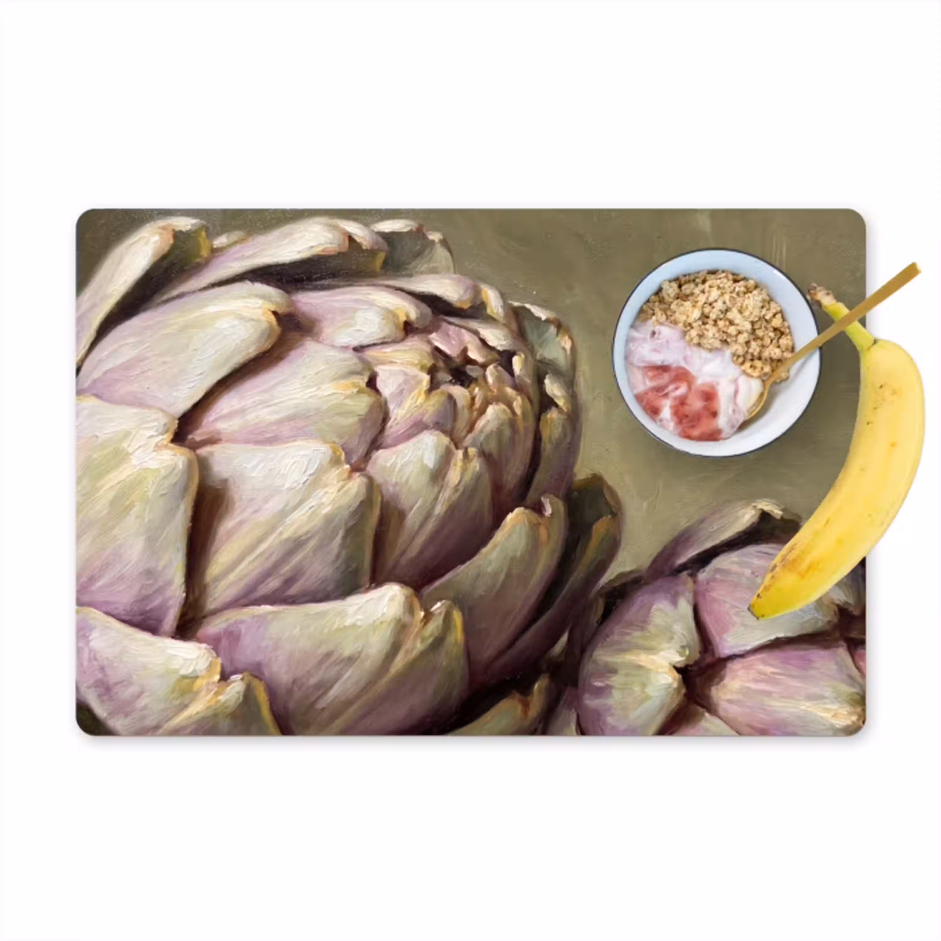 Groente - Stilleven - Schilderij Placemat vinyl groot -zzzproduct_Kitchenyeah-website