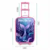 Zeemeermin - Onderwater - Paars - Blauw Kinderkoffer - Roze klein -productfoto_formaten