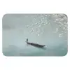 Bloesems - Minimalistisch - Wateroppervlak - Boot Badmat klein -3d