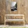 Stenen - Stapel - Natuur Tuinposter op houten frame 2 cm dik klein -sfeer4