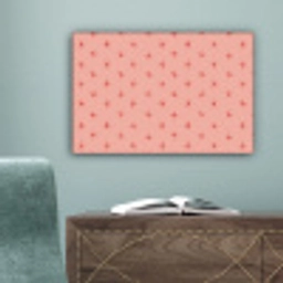 Sterretjes - Patroon - Oranje canvas 2cm klein 34 -sfeer4