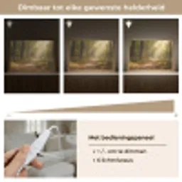 Zonlicht - Bospad - Bomen Light Box met kabel (Tafellamp) klein -USP_dimbaarNL
