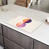 Abstract - Cirkels - Paars Inductie beschermer vinyl 3mm klein -sfeer8