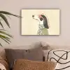 Quote - Hond - Zonnebril canvas 2cm klein -sfeer1