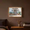 Deur - Manden - Planten Light Box met batterij (Wandlamp) middel -sfeer4
