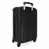 Licht crème tint NBS - Handbagage koffer - Kinderen Unisex middel -achterkant