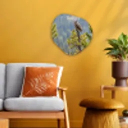 Uil - Oehoe - Bomen - Natuur Wandcirkel Organisch Forex 3mm klein -sfeer4