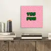 Yes fun - Groen - Roze - Stippen aluminium wit klein -sfeer1